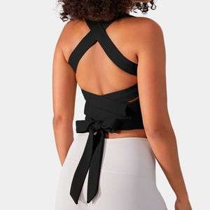 Halara Cross Crop Top
